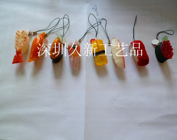 食品掛件模型：壽司掛件模型