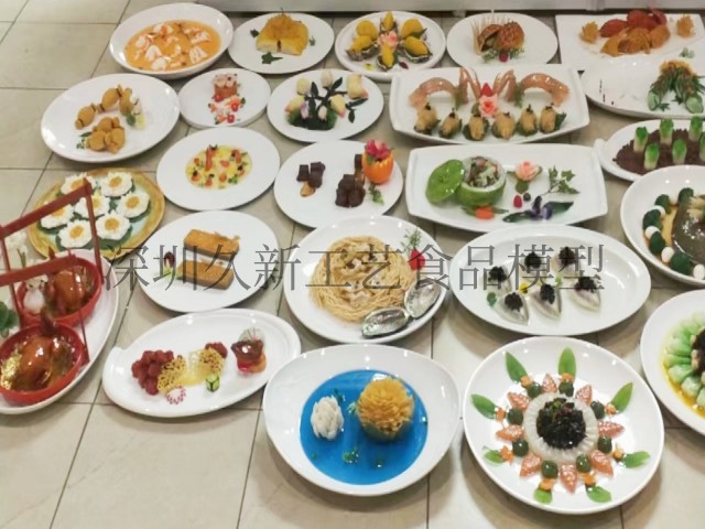深圳客戶定制的仿真食物模型已完成交貨